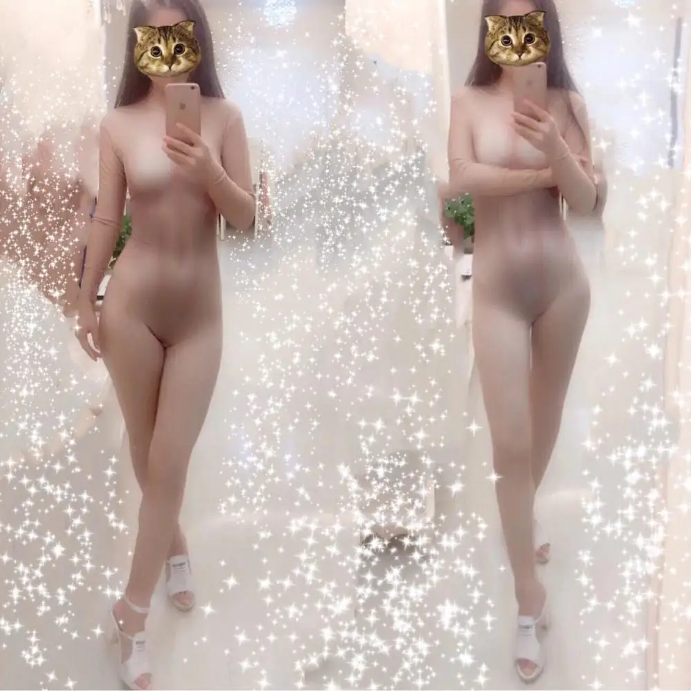 

Костюм для ночного клуба, клуба DS, певица, диджея, танцевальная команда, ГОГО, Обнаженная девушка, имитация мясистых комбинезонов телесного цвета, искусственная грудь