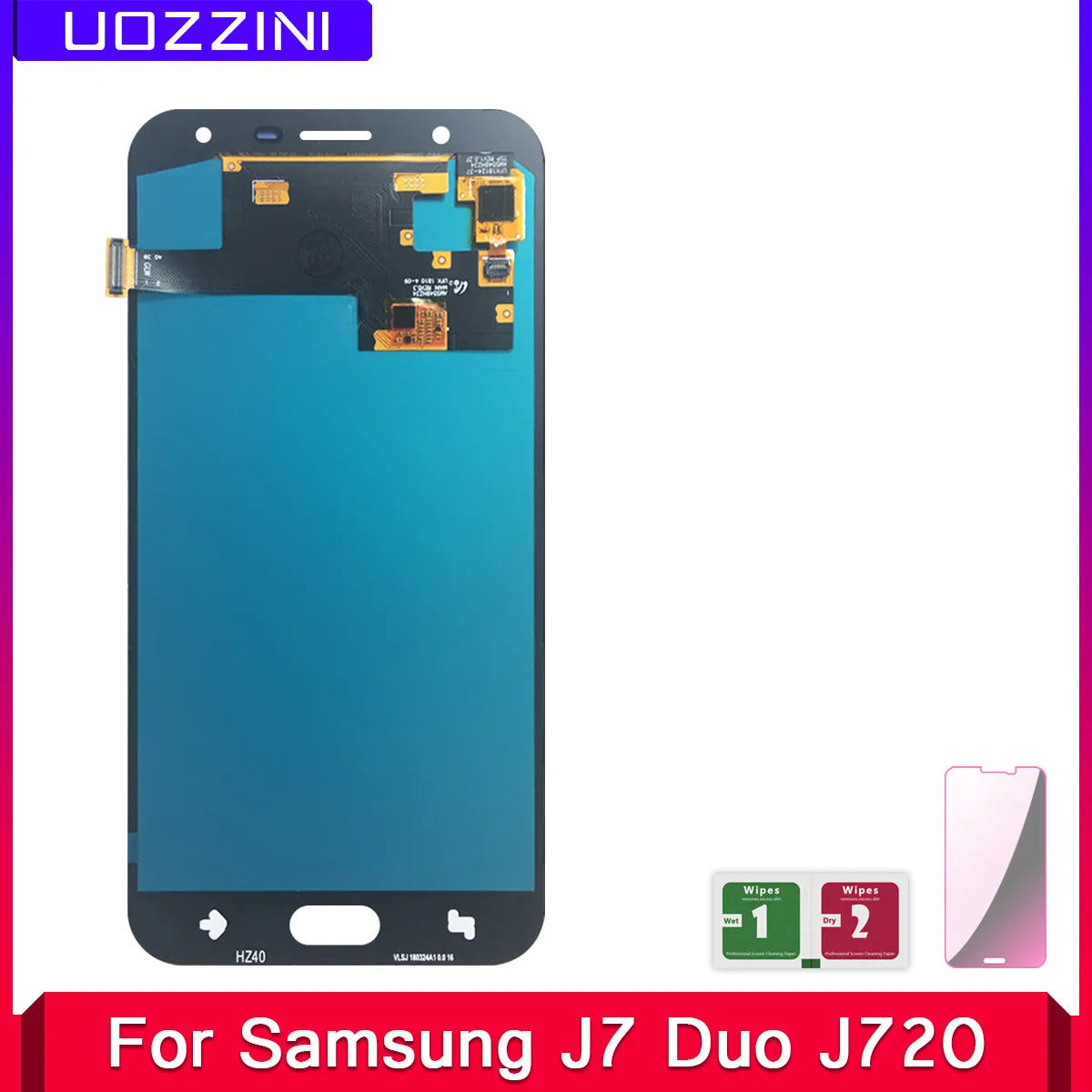 2 шт. TFT ЖК-дисплей для SAMSUNG Galaxy J7 Duo 2018 J720 J720F дигитайзер сенсорного экрана в сборке