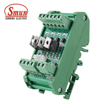 

4 Channels PLC Amplifier Board Isolation NPN/PNP Universal Input NPN Output Isolation Board Relay Module Controller