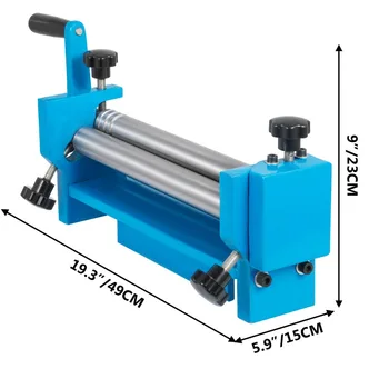 

Slip Roll Machine 320mm Manual Solid Sheet Metal Bender 20 Gauge Capacity