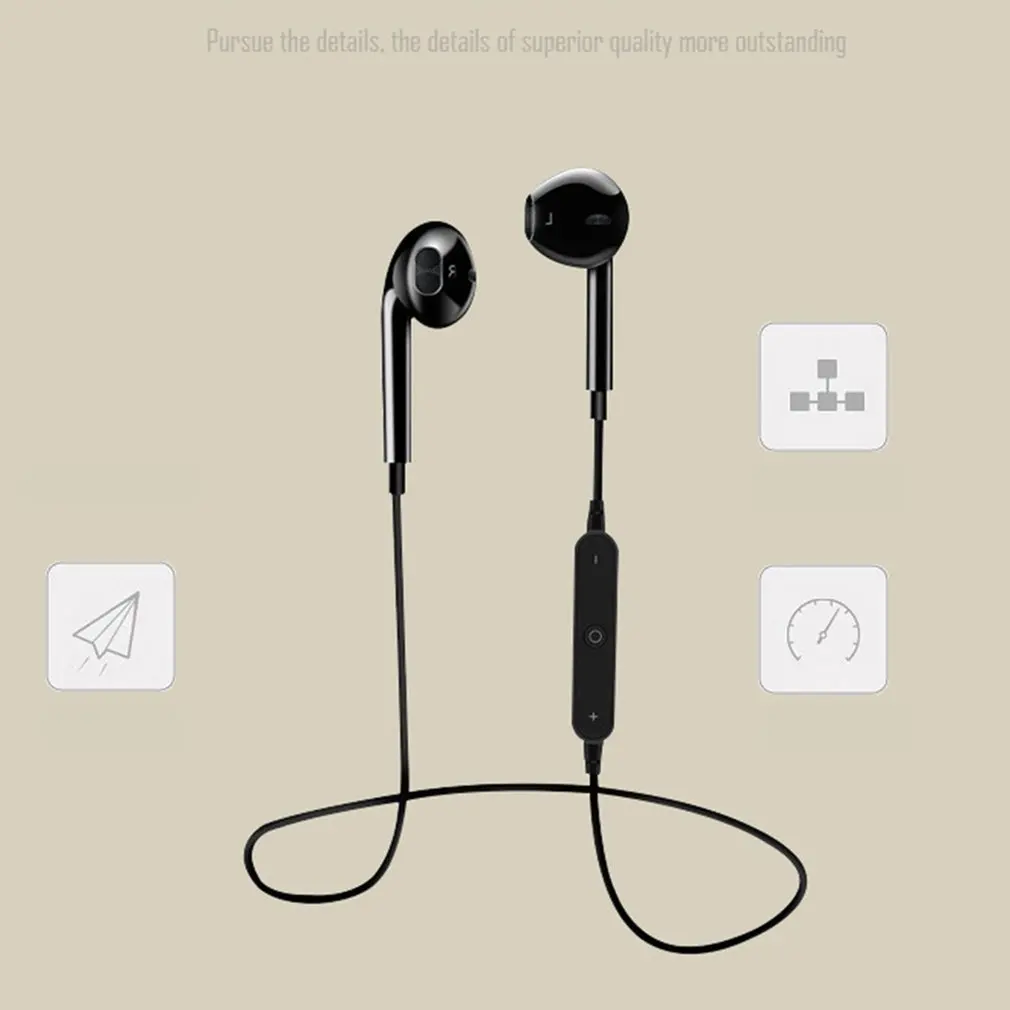 S6 Wireless Bluetooth Earphone Sports Bluetooth V4 1 Earphone Mini Dual Stereo In Ear Speaker Hand Free Mic Earphone Bluetooth Earphones Headphones Aliexpress