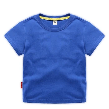 

girls cute cotton tshirt summer loose t-shirt for toddler boys fashion short sleeve tops children clothing kids clothes