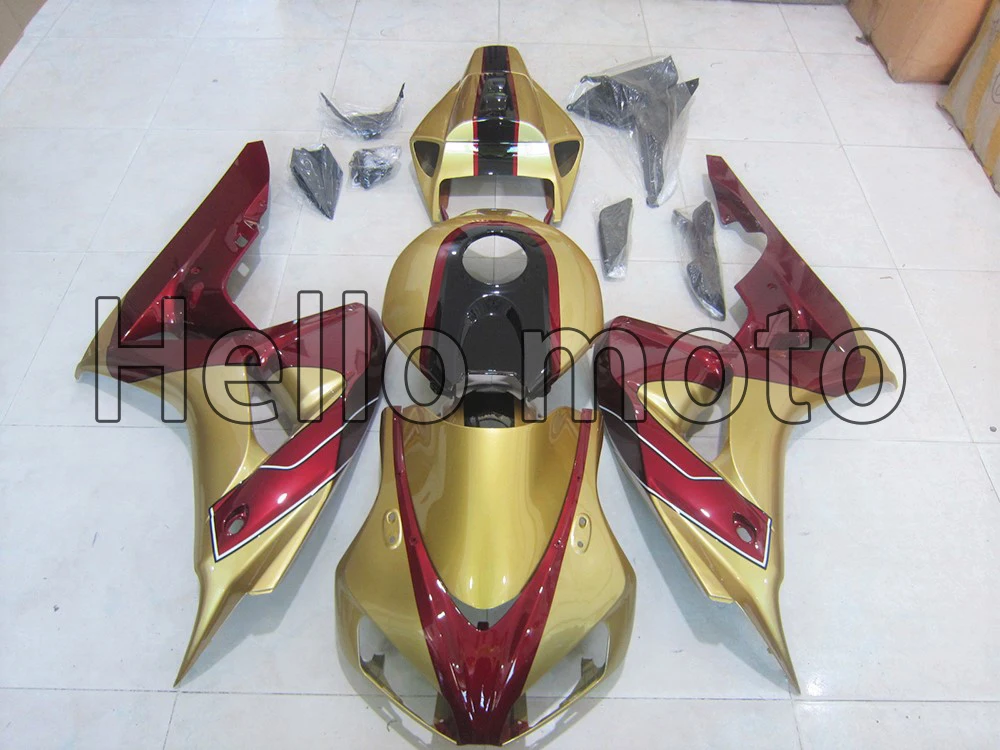 Fireblade CBR1000RR 2006 2007 SC57/06 CBR1000 RR 차체 세트 오토바이 쉘에 적합한 페어링 키트