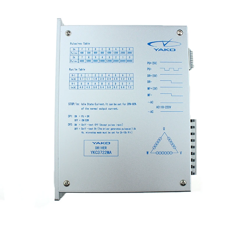 

high quality YKC3722 step motor driver high power micro stepper drivers