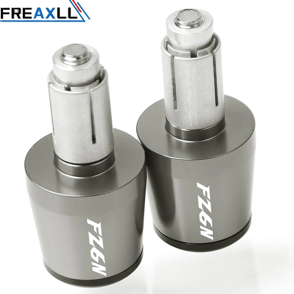 

Motorcycle Accessories 7/8" 22MM Handlebar Hand Grips Handle Bar End Cap For Yamaha FZ6-N FZ6N 2004 2005 2006 FZ 6N 1998-2003