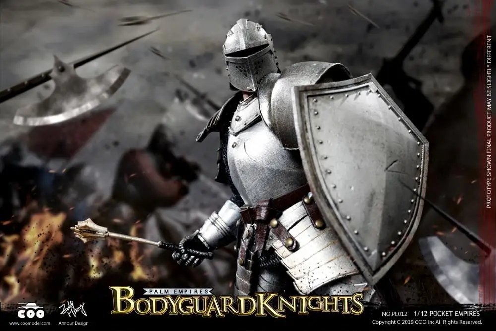 COOMODEL PE012 POCKET EMPIRES Body Guard KNIGHTS(комплект с двумя фигурами) 1/12 фигурка