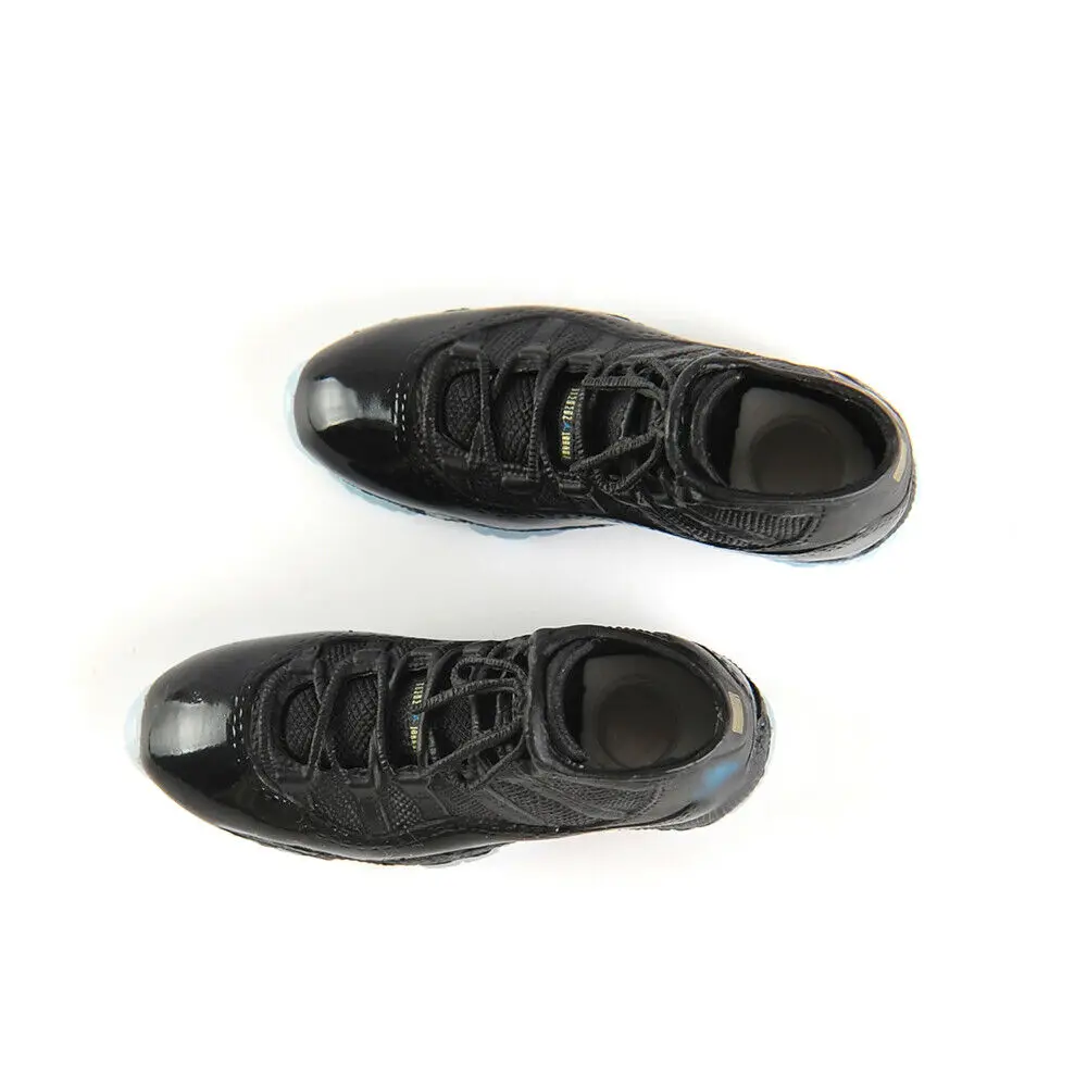 1/6 модные черные кроссовки, спортивная обувь, модель для мужчин 12 дюймов, фигурка тела