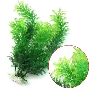 

Fish Tank Decor Aquarium Artificial Green Home &Amp; Living Plant Underwater Oranment Decoration Underwater Plant Fake