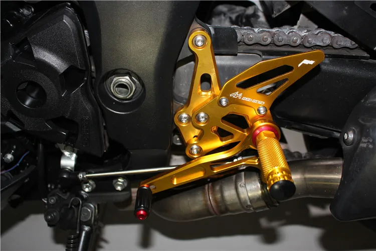 CNC регулируемый задний Набор Rearsets для KAWASAKI Z1000 2010 2011 2012 2013 2014 2015 2016 2017 подставка