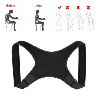 

The New Adjustable Posture Corrector & Back Support Brace Clavicle Support Back Brace Corrector For Women And Men