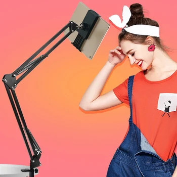 

New Adjustable Tablet Stand Phone Holder Lazy Bracket Durable for Home Tablets Mobile Phones DOM668