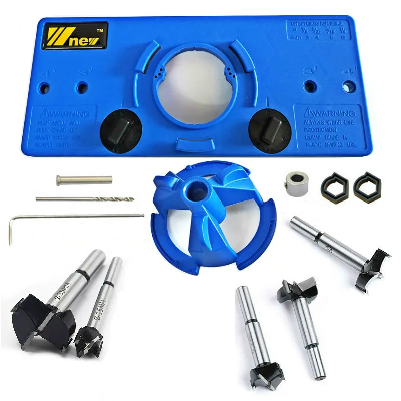 Boring Wood Hole Cutter Guide Jig Boring Hole Drill Guide Drill Jig Guide Hinge Drill Bit
