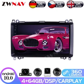 

2 din Android 10.0 screen Car Multimedia player For Benz B-Class B Class T245 2005-2011 Audio radio stereo GPS navi BT head unit