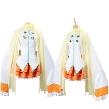 

Princess Connect Re:Dive Cosplay Miyako Dress Costume Female Girls Long Sleeve Dress for Halloween Carnival