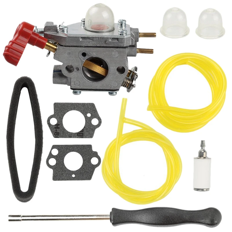 C1U-P27 753-06288 Carburetor Adjustment Tool Air Filter for Troy Bilt TB2040XP TB2044XP TB35EC TB2MB TB430 TB225 25CC Lawn Mower |