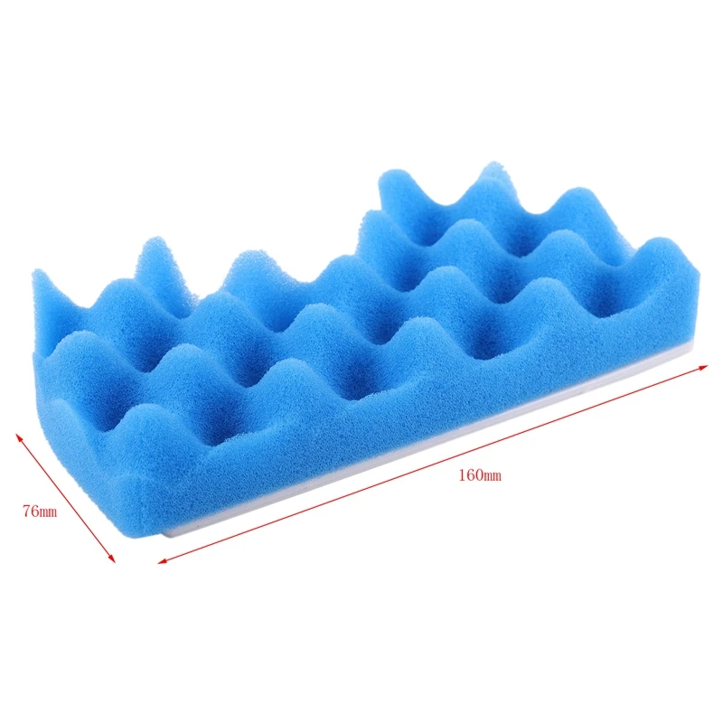 XMX-Blue Sponge Hepa Filter Kit For Samsung Dj97-01040C Sc43 Sc44 Sc45 Sc47 Series Robot Vacuum Cleaner Parts Accessory