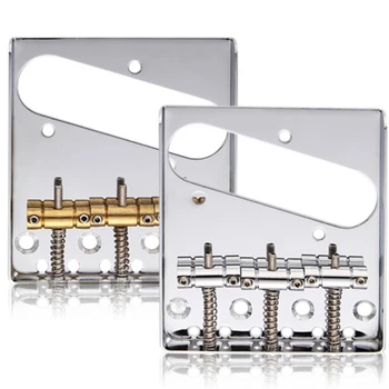 

Golden Vintage Style Fixed Bridge for 6 String Electric Guitar Patrs