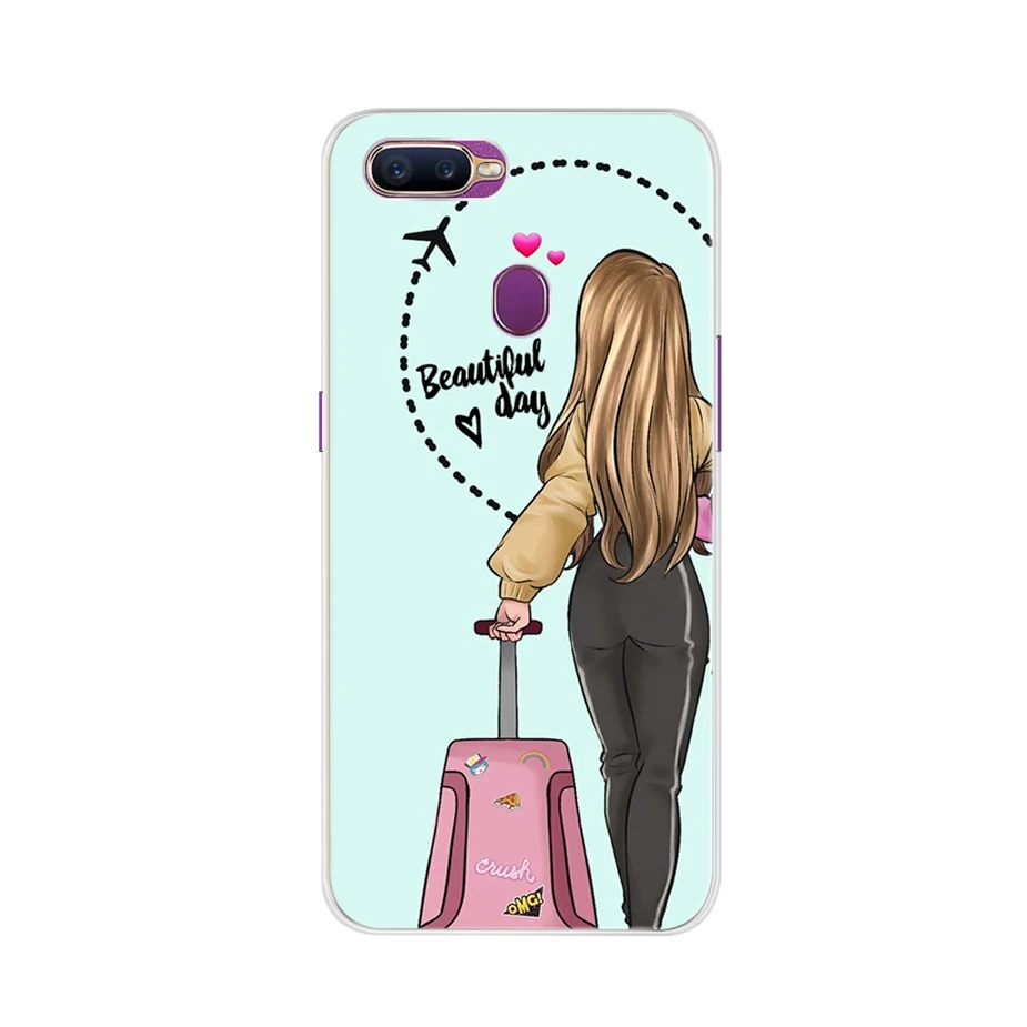 Cute Painted Soft Silicone Phone Back Cover - TPU Bumper s Capa