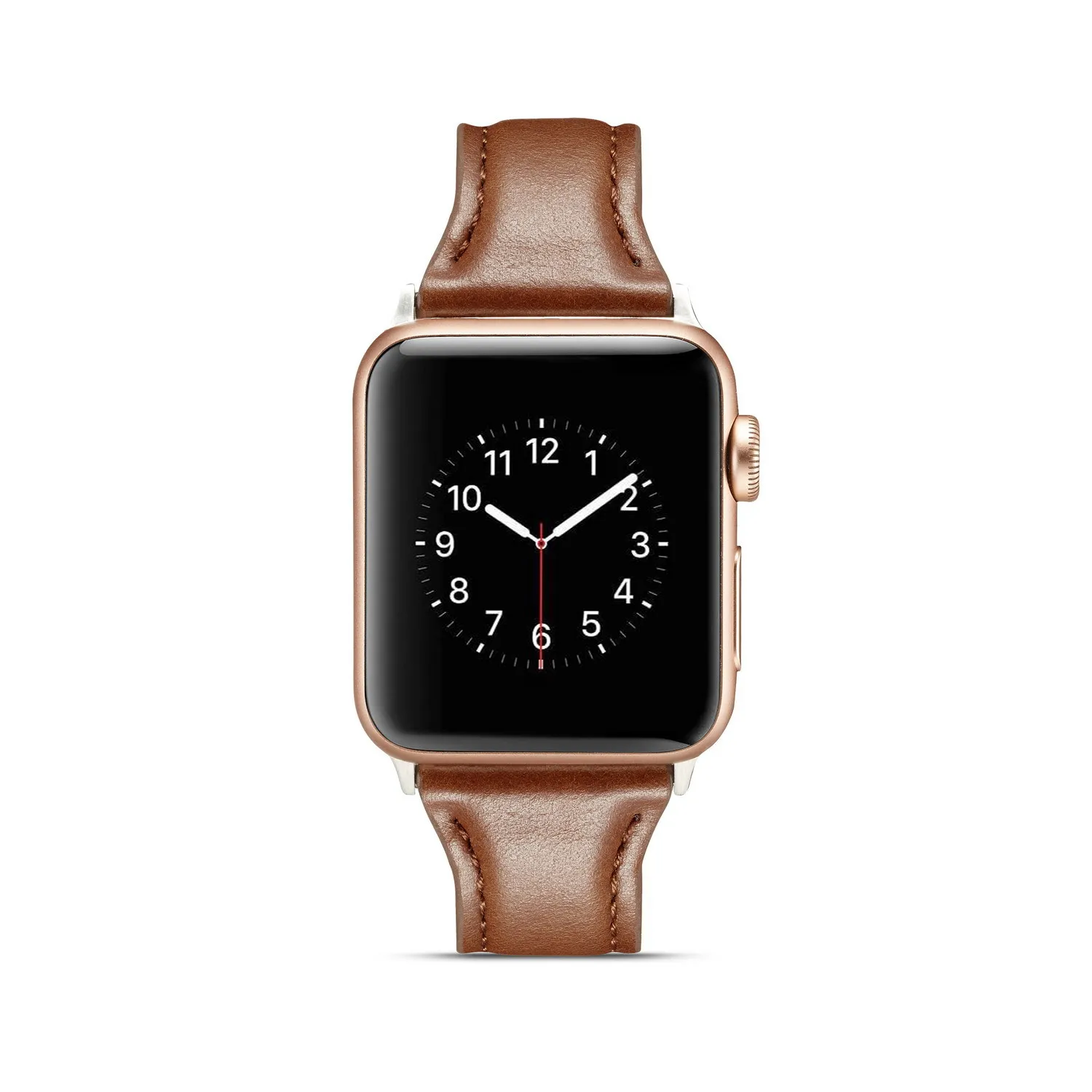 Ремешок из натуральной кожи для часов Iphone Watch 4 44 42 мм I Watch браслеты 40 38 мм ремешки для умных часов для Apple Watch 3/2/1