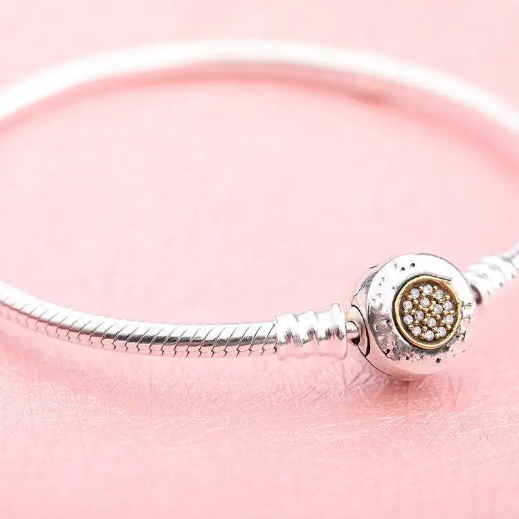 Pan family foundation, цепочка из змеиных костей, круглая, новинка, двухцветная, Ms. bracelet, бисерная цепочка