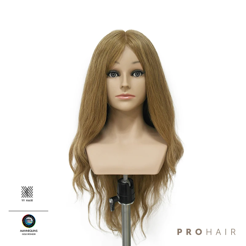 PROHAIR OMC одобренный 50 см 20 &quot100% человеческие волосы темный блонд соревнование