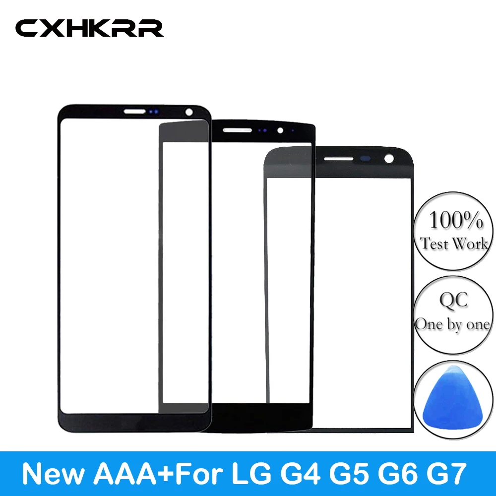 

New Touch Glass Lens Panel For LG G4 G5 G6 G7 Touch Screen Digitizer glass parts