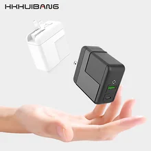 HKHUIBANG USB зарядное устройство портативное быстрое зарядное устройство QC3.0 для huawei Xiaomi samsung QC3.0 дорожный адаптер type-c PD зарядное устройство для iPhone 11