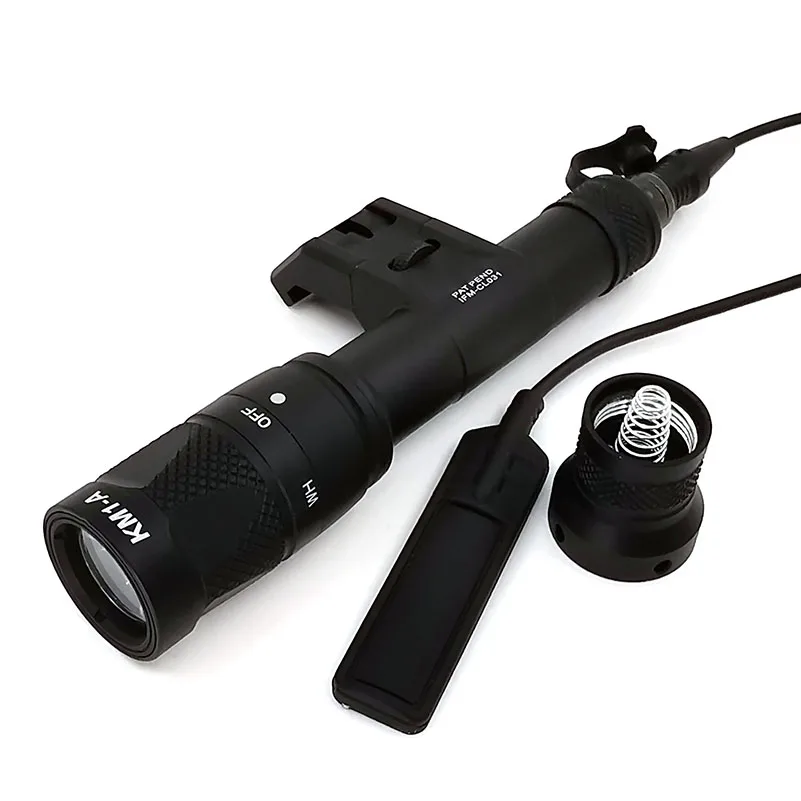 Lâmpada de Caça Lanterna Tática Scout Luz Softair Rifle Arma Luzes se Encaixa 20mm Ferroviário Igm M600v Led 4 Cheap Luzes de armas