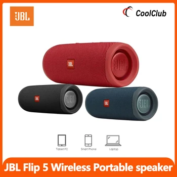 

JBL FLIP5 Wireless Bluetooth Speaker Portable IPX7 Class Waterproof Speaker Flip 5 Generation Outdoor Subwoofer