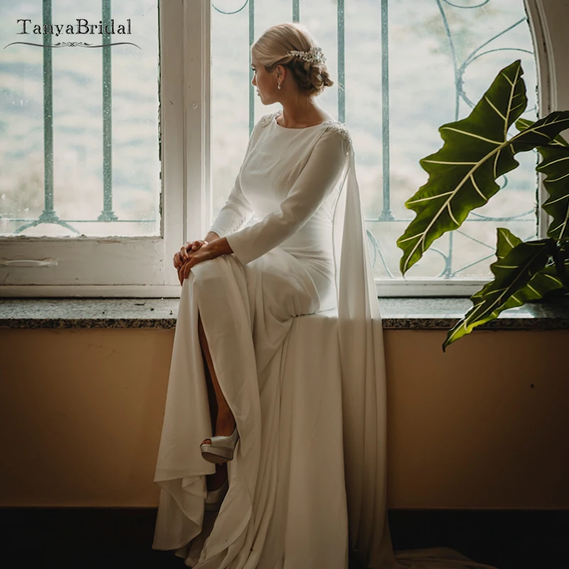 Fantasy Wedding Dress With Cape Soft 