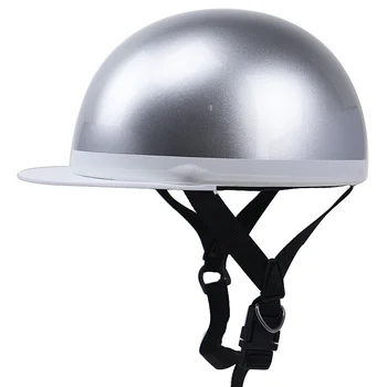 

Motorcycle Half Helmet Cruiser Cap Open Face Half Riding Safety Helmet