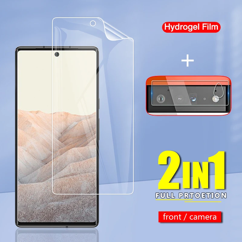 Película protectora de hidrogel para Google Pixel 6 Pro 6a Pixel6 5G,  cristal Protector de pantalla de lente de cámara|Protectores de pantalla de  teléfono| - AliExpress