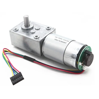 

Gear DC 12V 24V Encoder Motor Mini Electric Motors 12 Volt 24 V Speed Reducer 12/27/40/80/160/260/470rpm Reversed 5840-555B