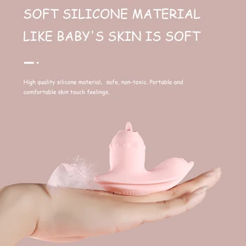 Wireless Remote Licking Tongue Toy for Women Clitoral Stimulator Vibrator Panties Adult Sex Machine Female Pussy Masturbator 4