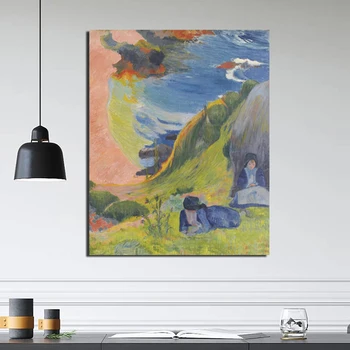 

Wall Art Poster Paul Gauguin HD Prints Modular Field Pictures Canvas Landscape Painting Home Decor Post-impressionism For Office