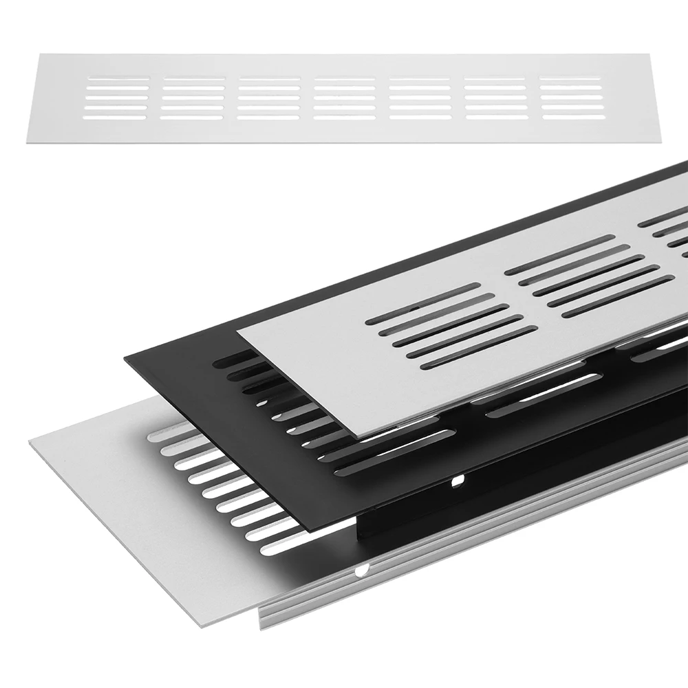 8 Sizes Aluminum Alloy Cabinet Air Vent Ventilator Grille Decor Cover Closet Shoe Wardrobe Mesh Hole Cover Hardware Daily Tools,air vent grille,ventilation grille,air vent cover