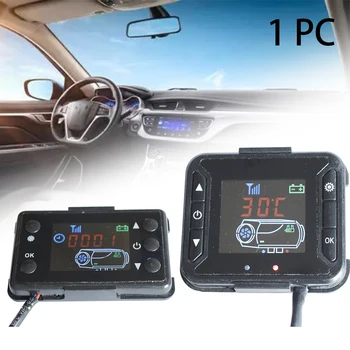 

Durable Thermostat Car Accessories Practical Monitor Switch Air Heater Controller Easy Install LCD Display Portable Replacement