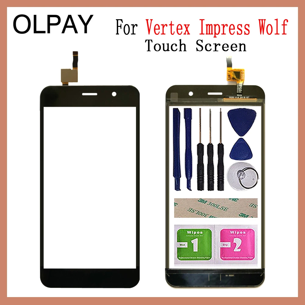 OLPAY 5 0 ''дюймовый мобильный сенсорный экран для Vertex Impress Wolf дигитайзер панель