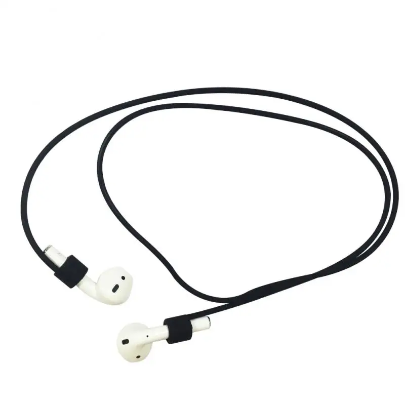 1 шт. силиконовый ремешок для наушников для Apple Airpods Airpod анти-потеря ремень петля веревка для Air Pods аксессуары для струн