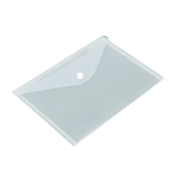 

12pcs/set Transparent Plastic A5 Folders File Bag Document Hold Bags Folders Filing Paper Storage Office School Supplies