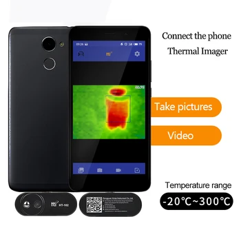 

2020 XEAST HT-101/102 New version Mobile Phone Thermal imaging camera Support Video and Pictures Recording For Android Type-C