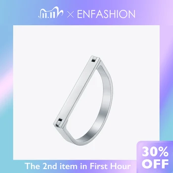 

Enfashion Flat Bar Cuff Bracelet Bangle Gold Color Stainless Steel D Shape Bracelets Bangles For Women Fashion Jewelry 182015
