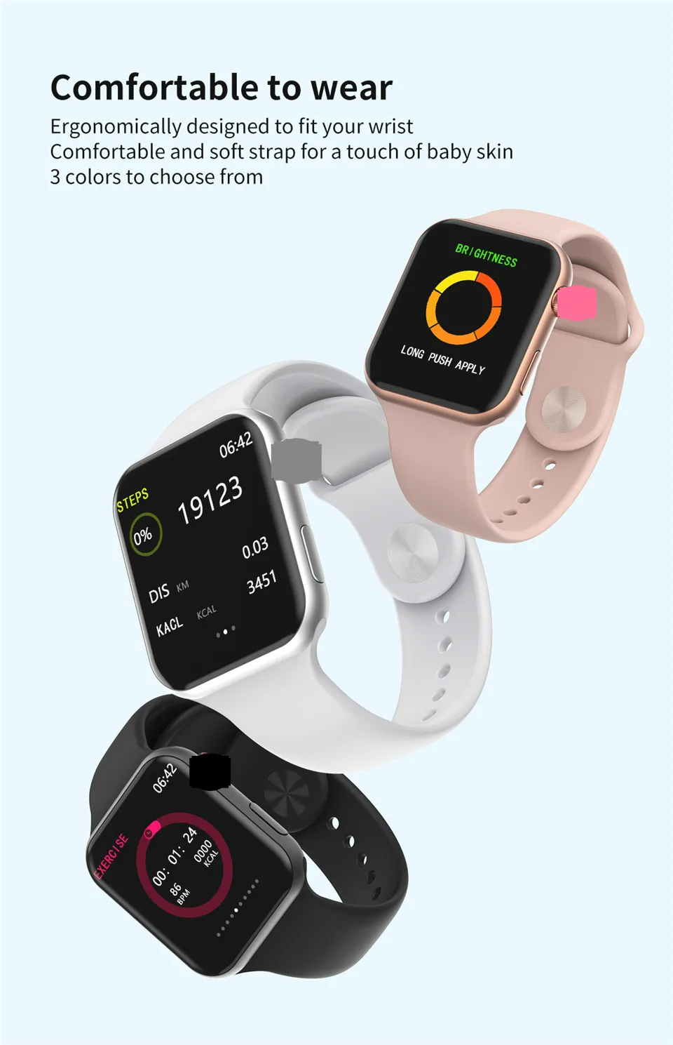 Bluetooth Вызов Смарт часы F10 для мужчин давление фитнес трекер ЭКГ монитор сердечного ритма умный Браслет спортивная одежда для женщин тренажерный зал часы