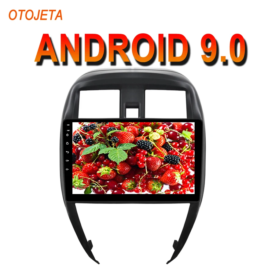 

OTOJETA Android 9.0 2.5D Screen Car Radio Player For NISSAN SUNNY 2015 bluetooth Multimedia Stereo GPS Navi tape recorder