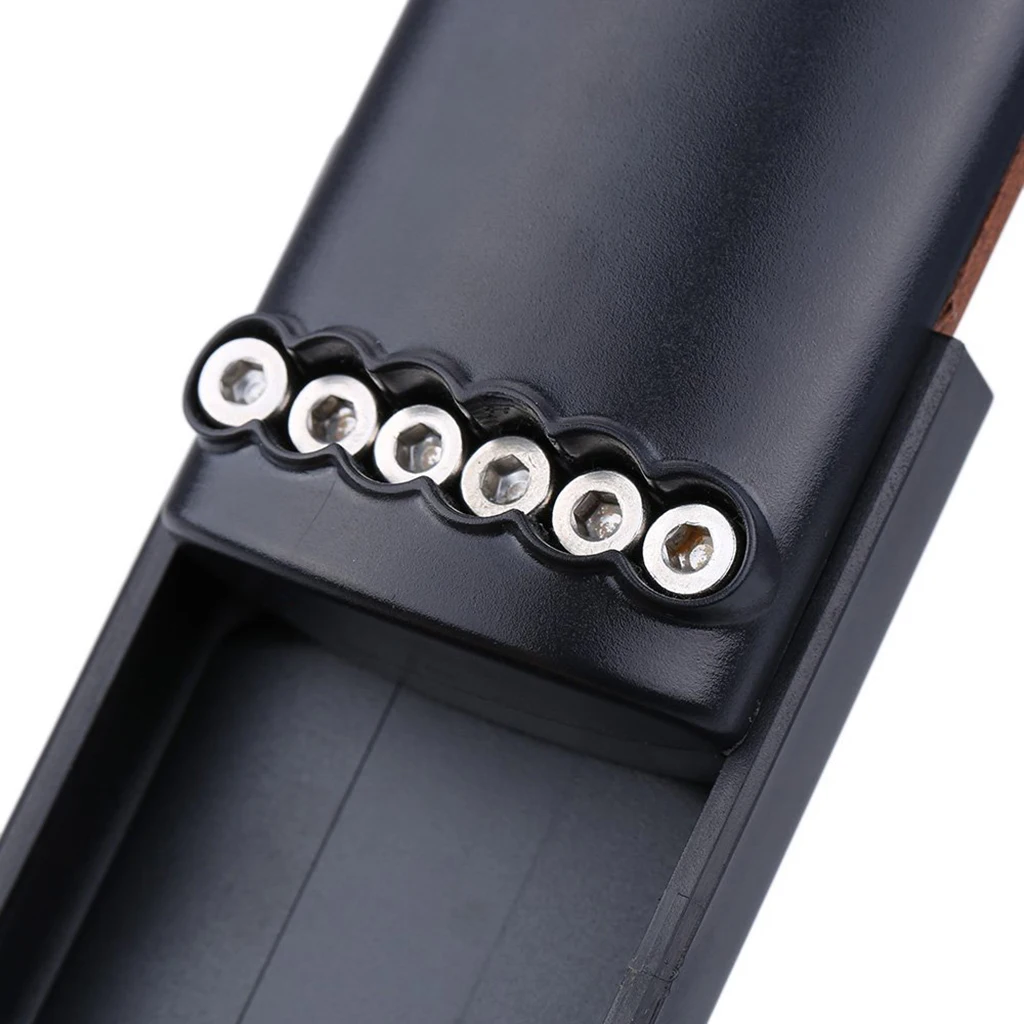 1 Set Right Hand 4 Fret 6 Strings Pocket Guitar Travel Guitar for Beginner Kids Practice Tool