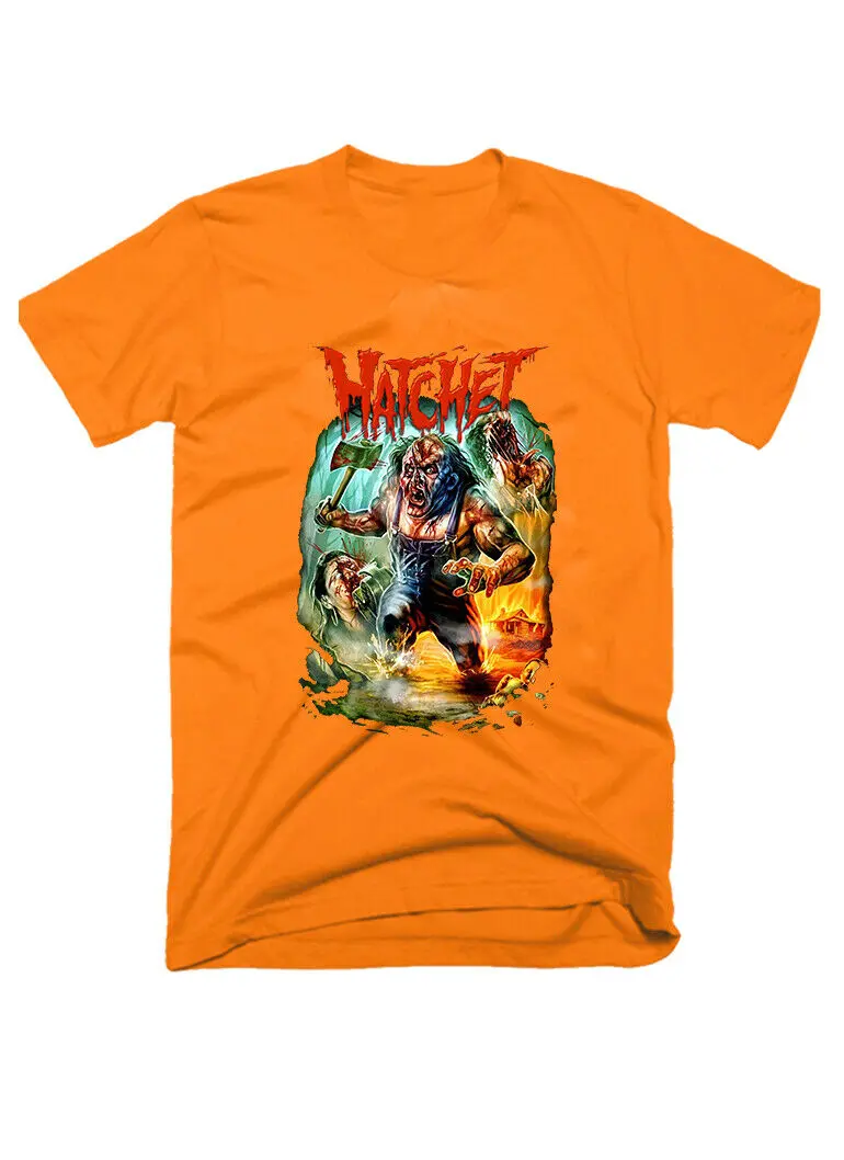 

Hatchet Old Movie 2006 Horror Comedy Sizes S 5Xl Mens T Shirt G0488