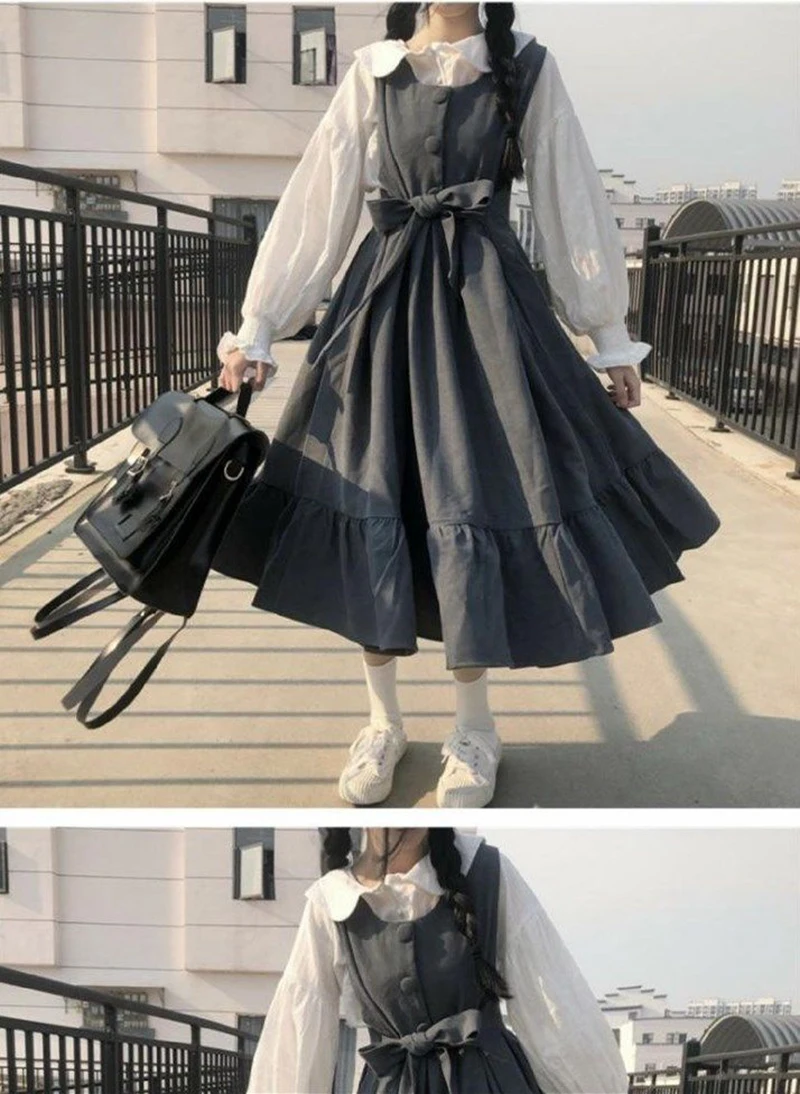 Cosplay&ware Anbenser Sweet Lolita Students Dress Jsk Sling Women Vintage Pink Japanese Harajuku Kawaii Cute Clothing 4xl -Zentai shop online H21b2fd98b9c049b7afc0b7d530fada55a.jpg