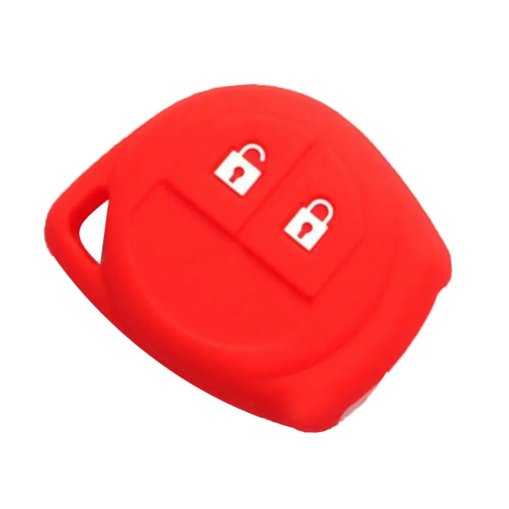 Key Case Cover 2 Buttons Remote Key Fob Silicone Cover Case for SX4 Swift Vitara Liana Jimny Alto Ignis Esteem Key protection shell
