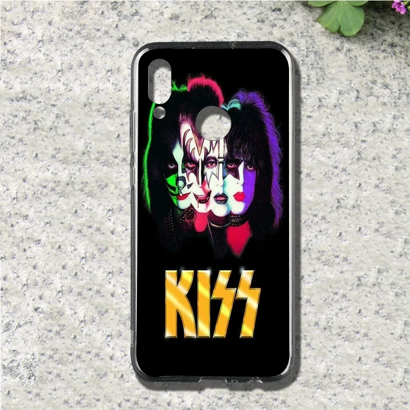 Генные симмоны Kiss band чехол для телефона чехол для Huawei P7 P8 lite P9lite mini P10 Plus P20 Lite P30 Pro мягкий чехол из ТПУ