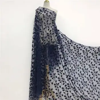 

2020 Black Luxury Fabric High Quality African Lace Fabric Hand mace Beads 3d Lace Fabric Nigerian Bridal Wedding Lace Fabric Red